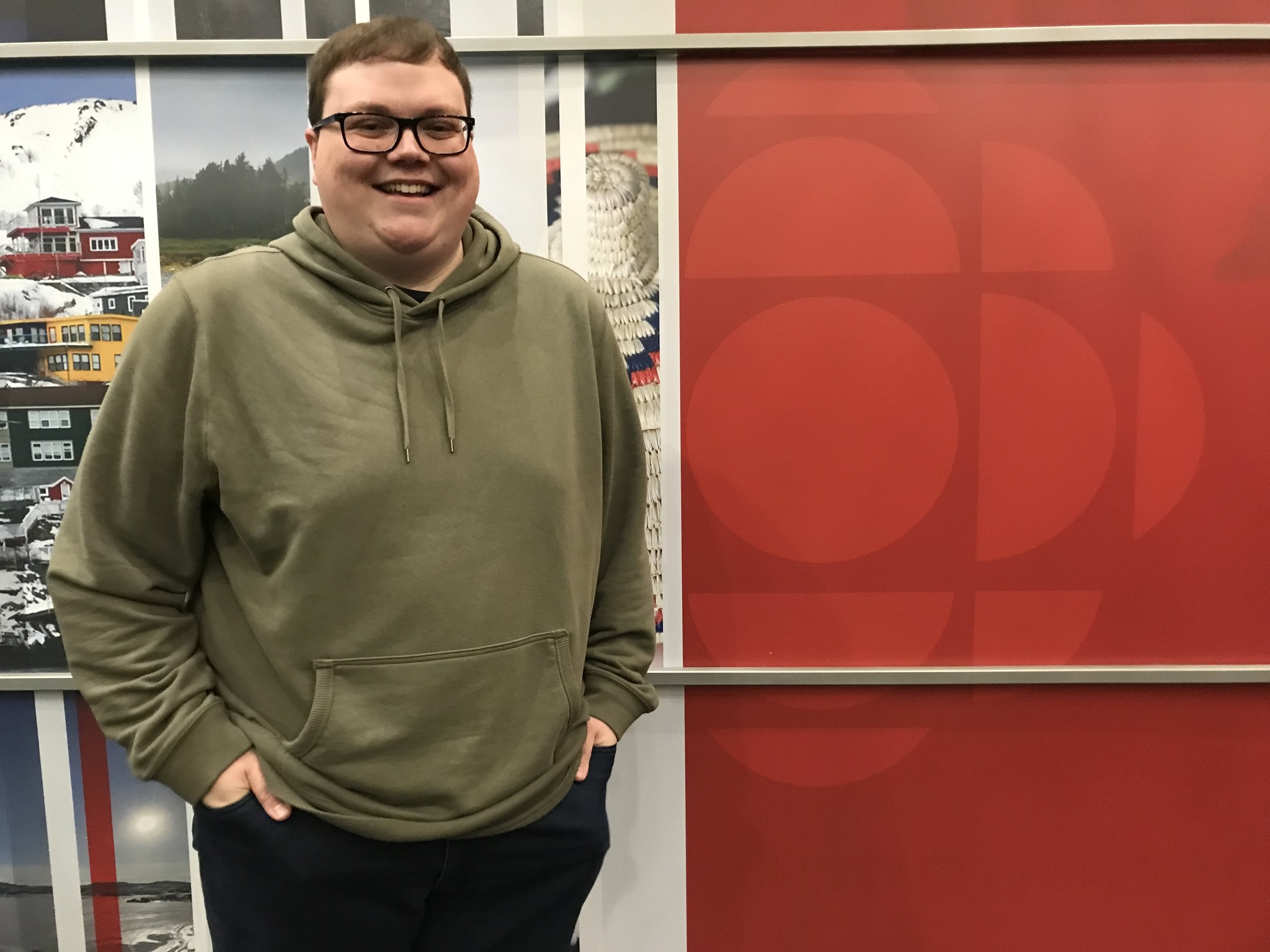 Musicology student Cameron Bennett on CBC News